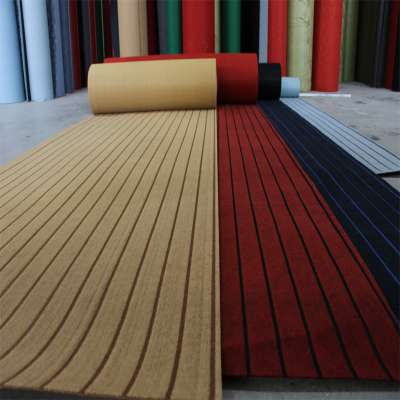 100% Polyester Nonwoven Velour Jacquard Carpet For Exhibition