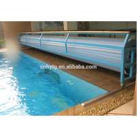 PVC slats automatic swimming pool cover